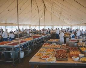 Przykłady zastosowania hal namiotowych w przemyśle spożywczym